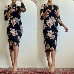 BOGOFREE 90s Mesh Midi Dress